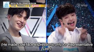 Lee Dong Wook Getting Hit On Produce X 101 EP 1 w Eng Subs [upl. by Apollus]