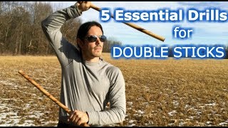 5 Essential Double Sticks Escrima Drills [upl. by Bethesda]