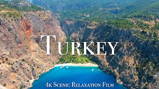 Turkey 4K  Scenic Relaxation Film With Calming Music [upl. by Eleynad781]