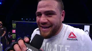 UFC 254 Tai Tuivasa Octagon Interview [upl. by Adeline268]