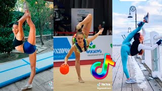 Best Gymnastics Flexibility and Cheerleading TikTok Compilation [upl. by Egide303]