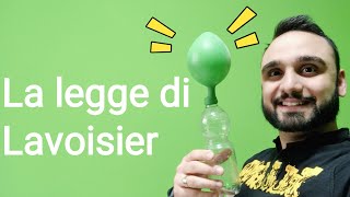 La Legge di LAVOISIER  Conservazione della Massa [upl. by Atul]