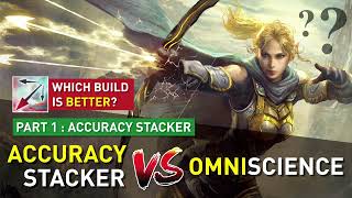 【Part 1】Accuracy Stacker vs Omniscience  Which TS Build is better and why 317 [upl. by Ellecrad]