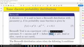 Bernoulli Distribution [upl. by Valeta166]