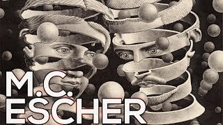 MC Escher A collection of 222 works HD [upl. by Ellehcsar]