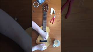 Guitalele and new strings [upl. by Elleinad]