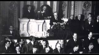 Franklin D Roosevelt  Dec 8 1941 quotDay of Infamyquot Speech Full Speech [upl. by Pelagias]