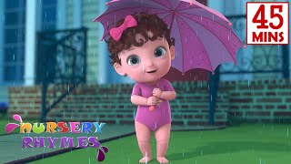 Rain Rain Go Away  More Nursery Rhymes amp Baby Songs  Kidsberry [upl. by Cirred]