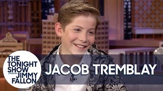 Jacob Tremblay Does His Best Seth Rogen and Arnold Schwarzenegger Impressions [upl. by Aryamo486]