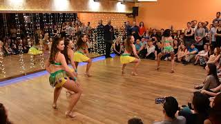 Samba lambada ladies show in Stolarna [upl. by Brower535]