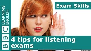 Exam Skills 4 tips for listening exams [upl. by Lebasiram]