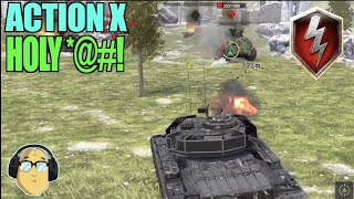 Action X Caernarvon Deluxe Upsize World of Tanks Blitz [upl. by Eveivenej]