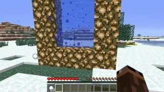 Minecraft Tutorial Ein Aether Portal bauen DeutschHD [upl. by Meesak]