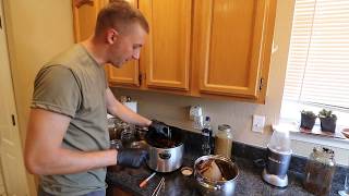 Medicinal Mushroom Tinctures Part 1 Alcohol Extraction Decoction Prep [upl. by Ransom721]