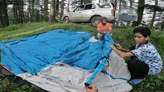 QUECHUA ARPENAZ FAMILY 4 person tent decathlon india [upl. by Iilek]