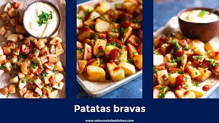 Easy Patatas Bravas Recipe [upl. by Arissa]