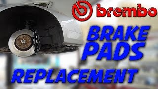 Brembo Brake Pads Replacement [upl. by Dulcia]