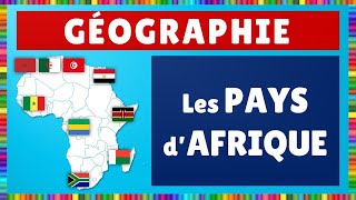 Geographie Les Pays dAfrique [upl. by Catherine]