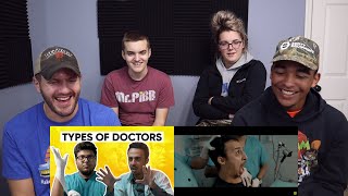 Types Of Doctors REACTION  Jordindian [upl. by Eerhs]