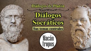 Diálogos Socráticos sus temas centrales Filosofía de Platón [upl. by Eveivaneg]