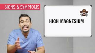 Electrolyte Imbalances  Hypermagnesemia High Magnesium [upl. by Acsehcnarf]