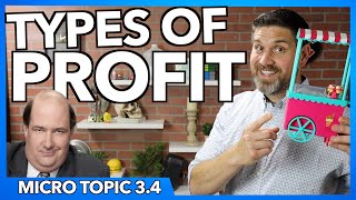 Types of Profit Micro Topic 34 [upl. by Hyman]