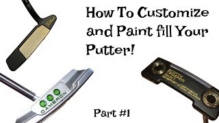 How To Restore And Customize Your Putter Part 1 [upl. by Aryas446]