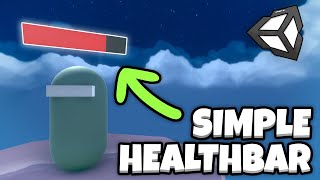 HEALTHBAR in Unity  Unity Tutorial [upl. by Keli]