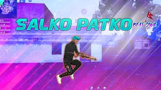 Salko Pat Tapari  Beat Sync  Free Fire Best Edited [upl. by Dnomyad367]