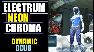 DCUO Electrum Neon Chroma Material  Resurgence Mega Capsule  DC Universe Online [upl. by Toffey]