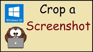 How to crop a screenshot in Windows 10 [upl. by Amilah192]