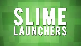 Quick And Easy Slime Block Launchers [upl. by Frieda]