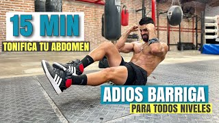 Rutina Para Marcar Abdominales En Casa 15 MIN  Adiós Barriga [upl. by Assirehc]