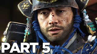 GHOST OF TSUSHIMA Walkthrough Gameplay Part 5  SAMURAI ARMOR PS4 PRO [upl. by Anisamoht255]