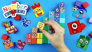 All New Numberblocks Toys Numbers one two three four five six seven Learn to Count [upl. by Krid]