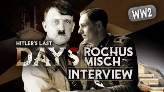 I was Hitlers Bodyguard and Telephone operator  Rochus Misch A timewitness tells his story [upl. by Acirretahs]