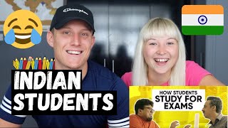 How INDIAN Students Study For EXAMS  Part 1  Jordindian  Foreigners HILARIOUS REACTION [upl. by Mollie]