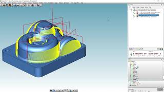 hyperMILL 20211 3D Profile Finishing [upl. by Kral]