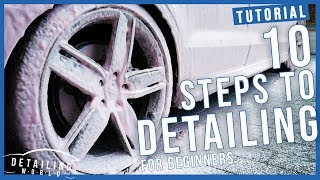 10 Steps on How to Detail Your Car A Beginners Guide [upl. by Naegem]