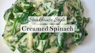 Creamed Spinach [upl. by Artied]