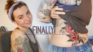 Finally Finishing My back Tattoo Talk Tuesday Update [upl. by Ahsiyk]