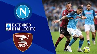 Napoli vs Salernitana Extended Highlights  Serie A  CBS Sports Golazo [upl. by Schellens]