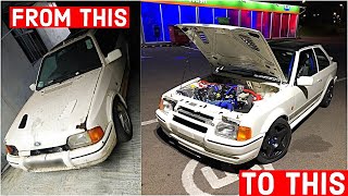 Rebuilding A Ford Escort RS Turbo IN 10 MINUTES [upl. by Jezabel680]