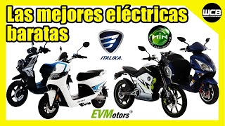 Motocicletas ELECTRICAS en México Las más BARATAS y MEJORES  2021 [upl. by Agnes712]