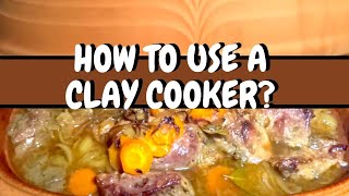 How To Use a Clay Cooker aka Römertopf Tips and Tricks [upl. by Alliuqa]