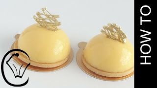 Lemon Curd Tart Dome Entremet by Cupcake Savvys Kitchen [upl. by Nyletac]