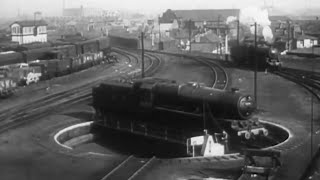 Vintage LMS railway film  Carrying the load  1946 [upl. by Abisha]