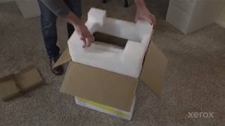 Xerox® WorkCentre® 3225 Unbox and Power On [upl. by Earehc53]