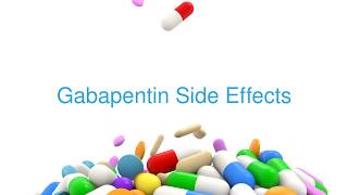 Gabapentin Neurontin Side Effects [upl. by Trinette857]