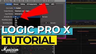 Logic Pro X Tutorial Everything You Need to Know [upl. by Lhary]